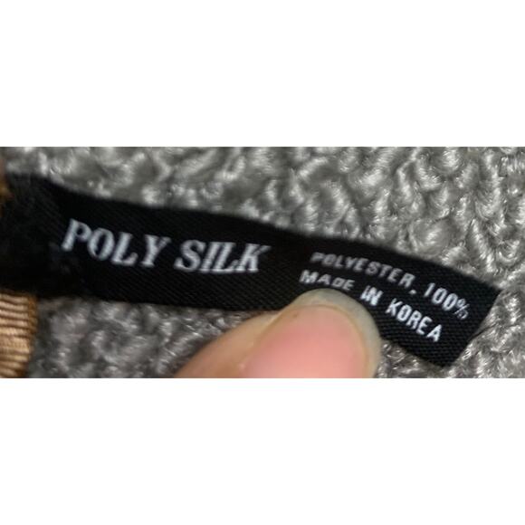 Vintage Picasso Print Art Graphic Scarf Multi Brown Polyester Silk Signature - Picture 4 of 6